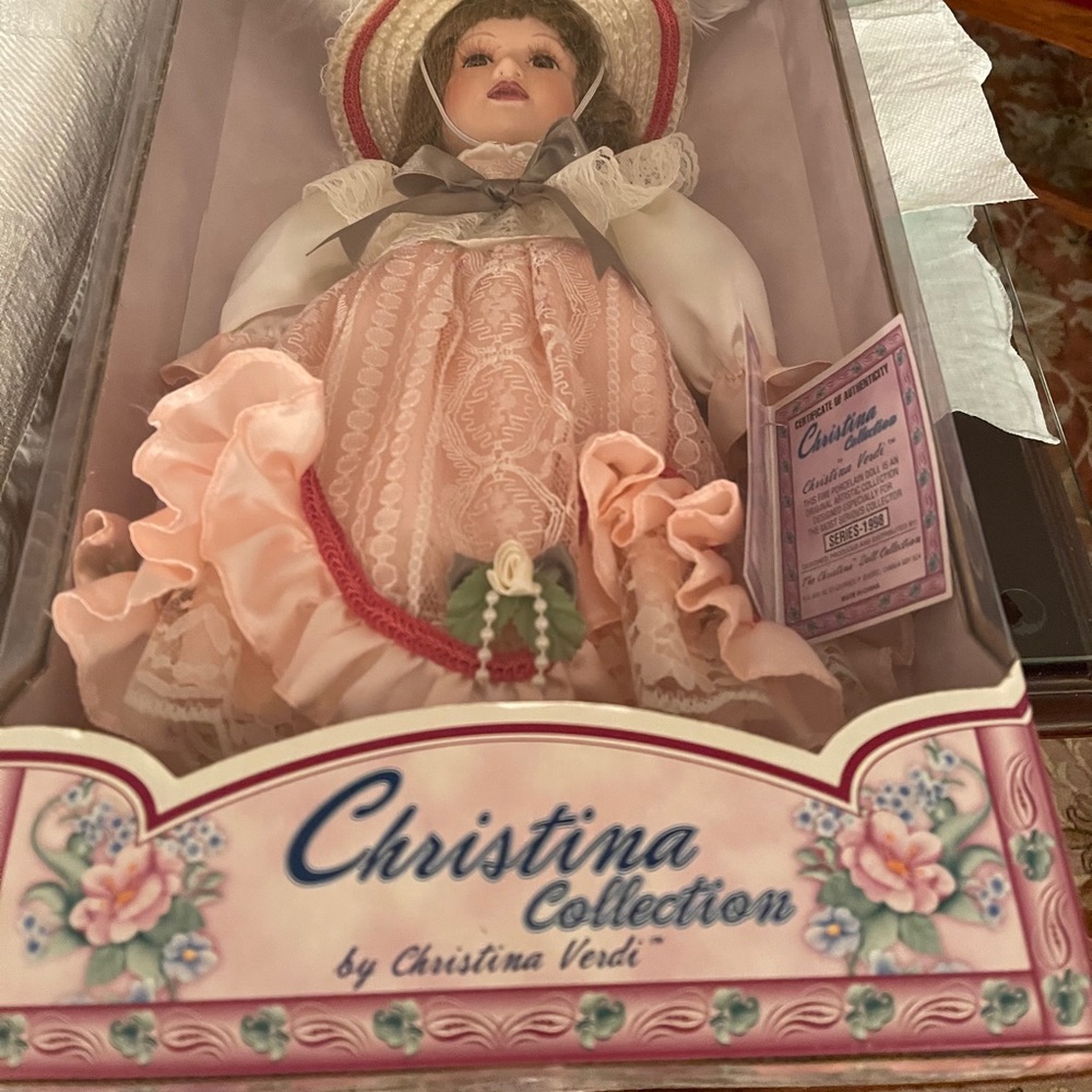 Christina Verdi collection porcelain doll